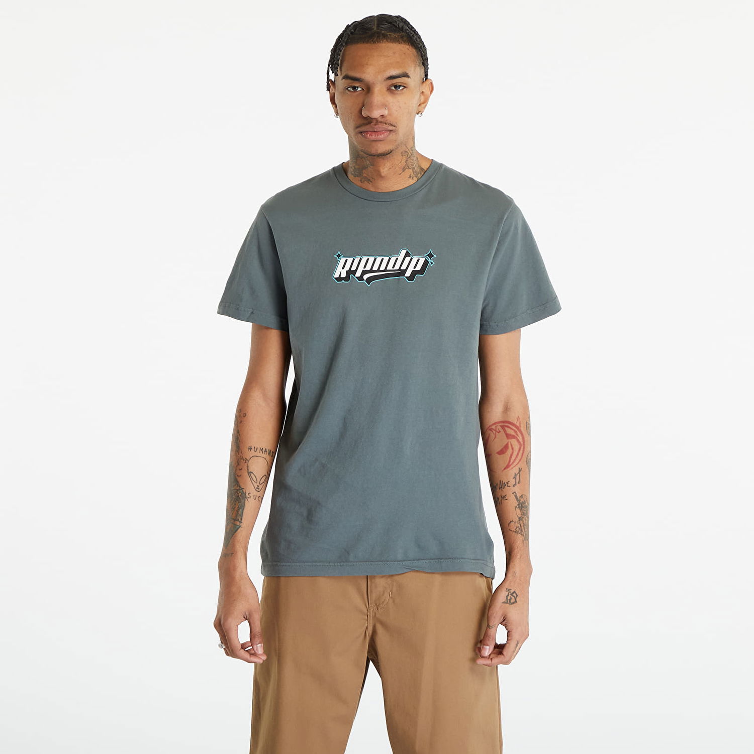 Тениска RIPNDIP Desperado Tee Сиво | RND9958, 0
