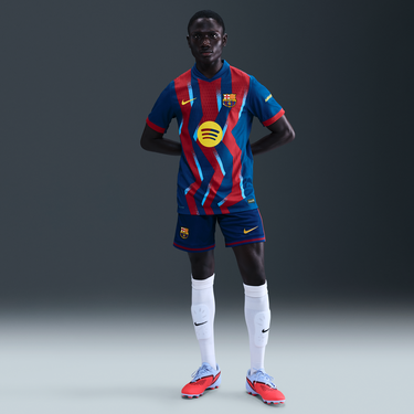 Фланелка Nike FC Barcelona 2025/26 Match Fourth Dri-FIT ADV Authentic Football Shirt, Polyester Многоцветен | FZ1311-432, 3