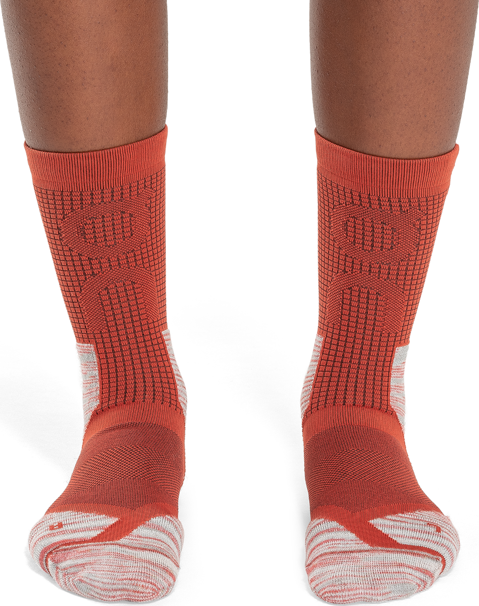 Чорапи On Running Explorer Merino Socks Червено | 387-01198, 1