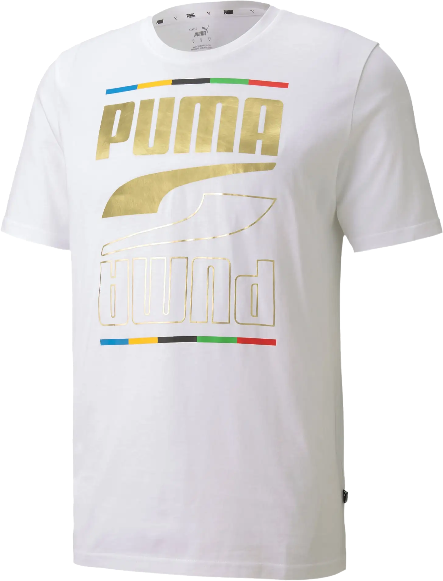 Тениска Puma Rebel Tee 5 Continents Бяло | 584607-02, 0