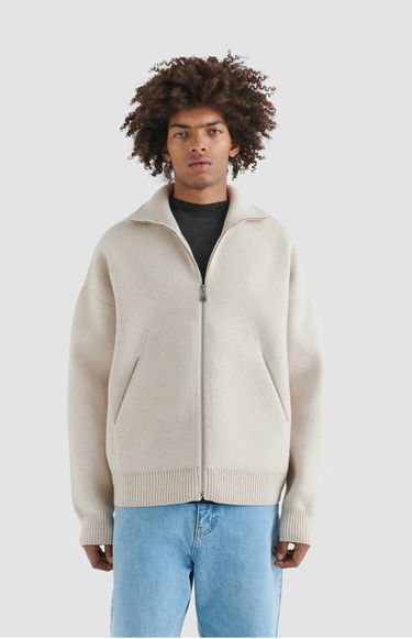 Пуловер AXEL ARIGATO Core Zip-Up Sweater Сиво | A2143002, 8