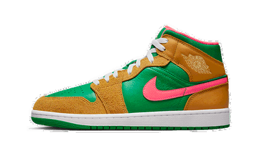 Кецове и обувки Jordan Air Jordan 1 Mid SE GS "Wheat Watermelon" Многоцветен | DX4365-700, 2