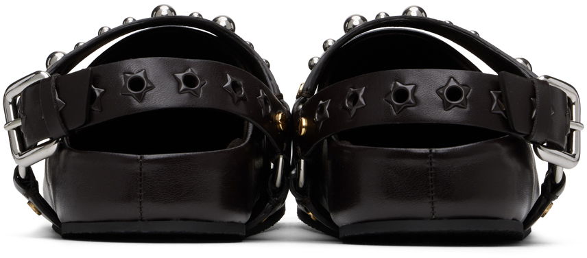 Облекло Stella McCartney Stella McCartney Elyse Studded Clogs Черно | 810444AP0250, 1