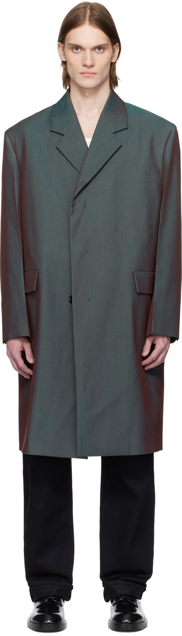 Палта Jil Sander Jil Sander Cavalry Twill Coat Зелено | J21AA0192_J40221, 0