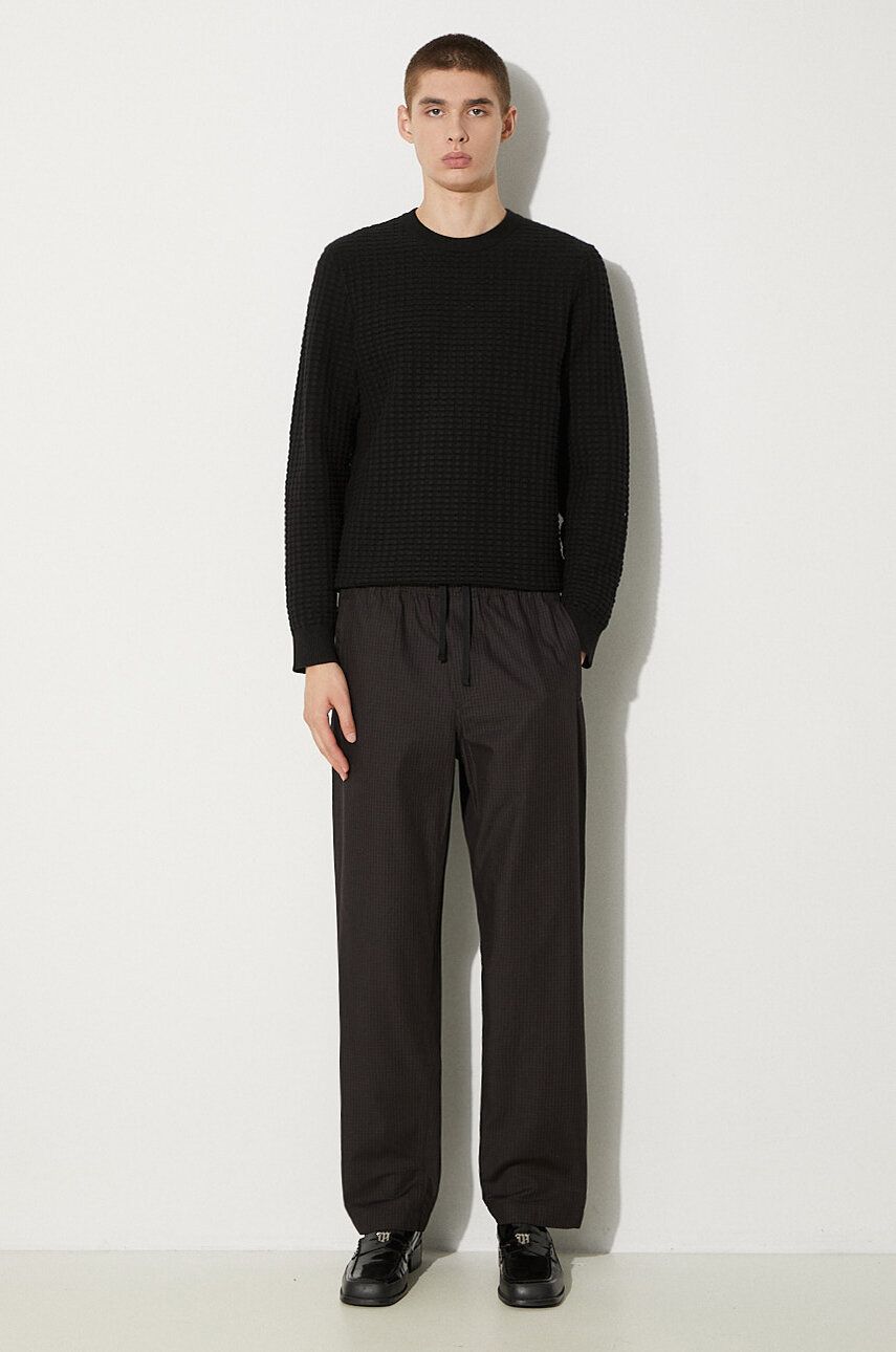 Панталони и дънки WOOD WOOD Stanley Crispy Check Trousers Черно | 12235008.5274, 1