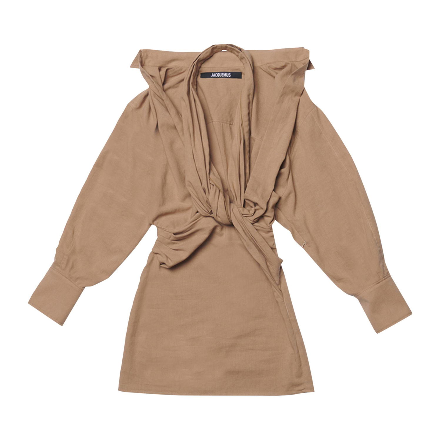 Pокля Jacquemus La Robe Agui Dress Бежово | 223DR033 1061 150, 1