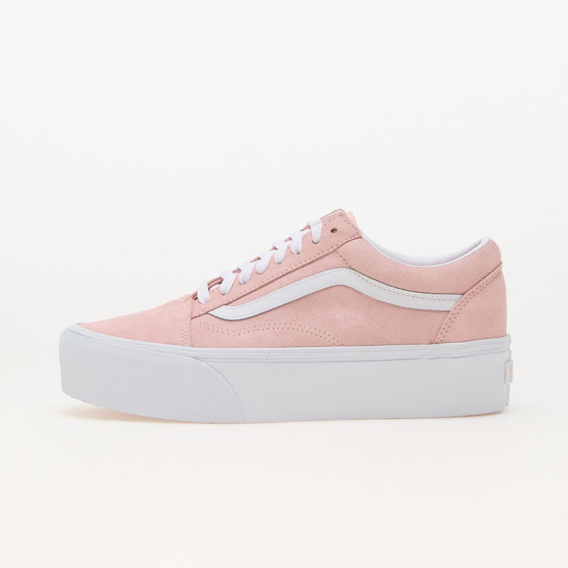 Кецове и обувки Vans Old Skool Stackform Pink, Low-top Бежово | VN0009PZCHN1