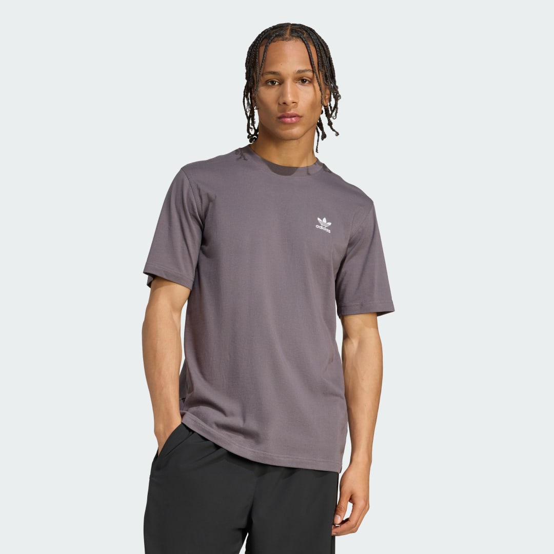 Тениска adidas Performance Trefoil Essentials T-Shirt Сиво | JV5936, 0
