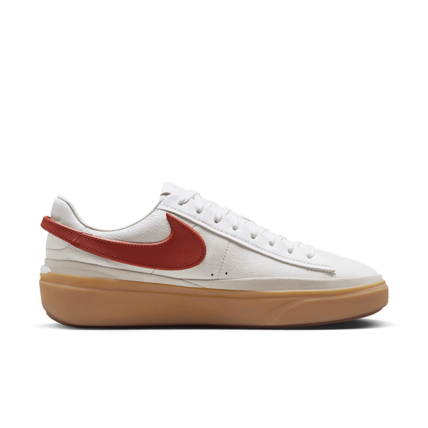 Кецове и обувки Nike Blazer Phantom Low White Dragon Red Gum Сиво | FN5820-100, 1