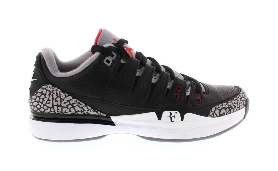 Кецове и обувки Nike Zoom Vapor AJ3 Black Cement Черно | 709998-010, 0