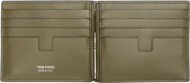 Портфейл Tom Ford TOM FORD T Line Money Clip Wallet Зелено | YM231-LCL483S, 2