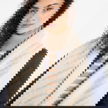 Шал Tommy Hilfiger Tommy Script Logo Fringed Scarf Бежово | AW0AW17786 RBT, 1