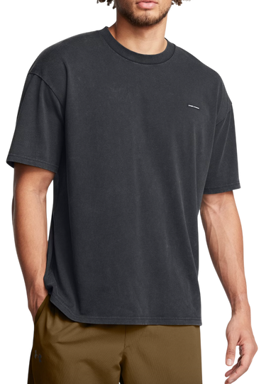Тениска Under Armour HW OS LOGO WASH T-Shirt Черно | 1389147-001, 0