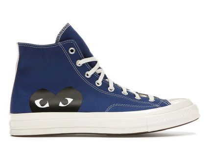 Кецове и обувки Converse Comme des Garçons PLAY x Chuck 70 High "Blue Quartz" Синьо | 171846C, 0
