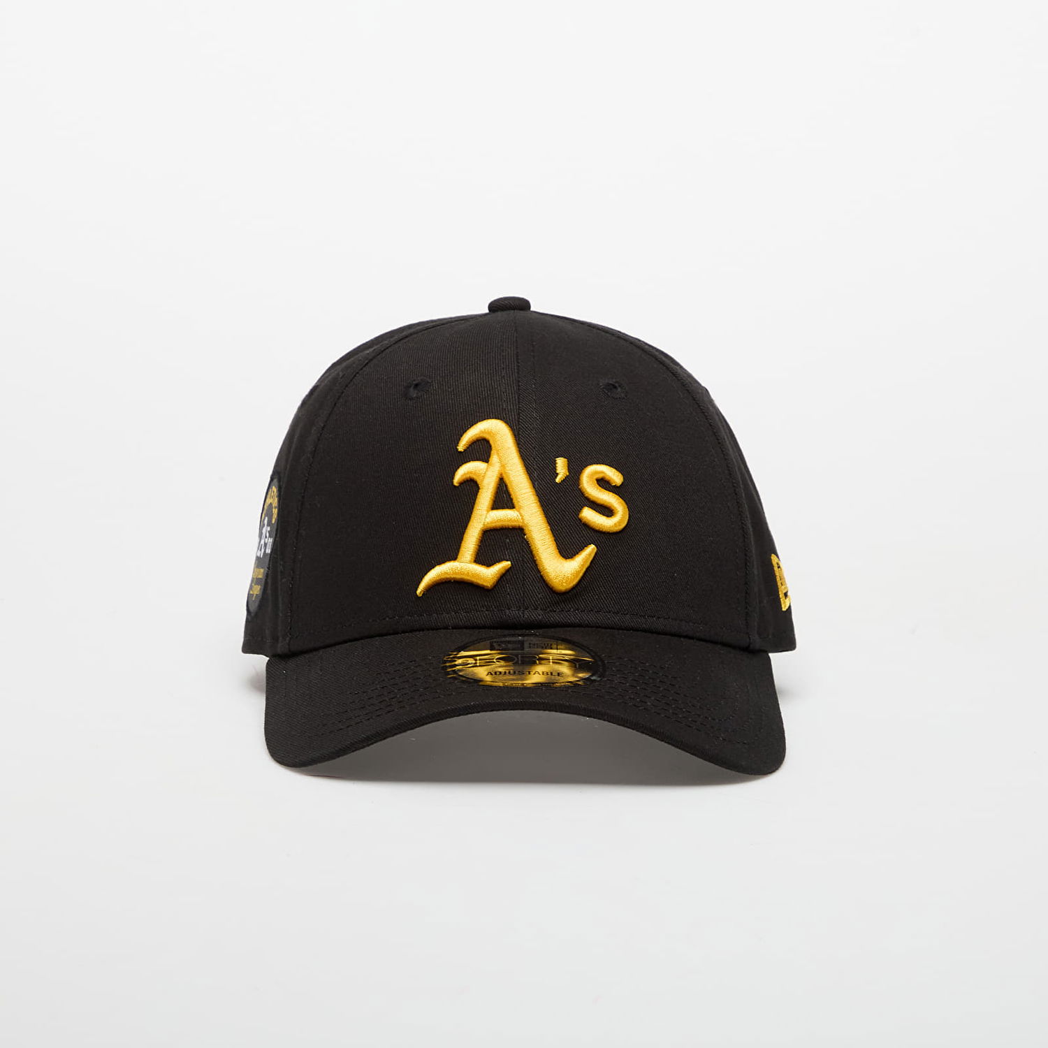 Шапка с козирка New Era 9FORTY MLB Side Patch Oakland Athletics Adjustable Cap Черно | 60691276, 0