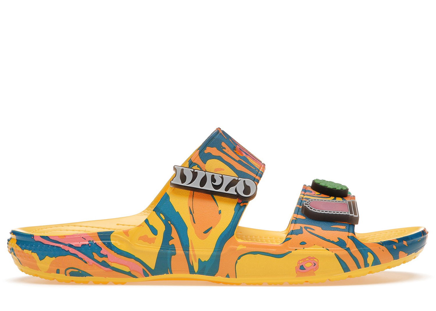Кецове и обувки Crocs Classic Slide Diplo Take a Walk on the Weird Side Жълто | 207384 90H, 0