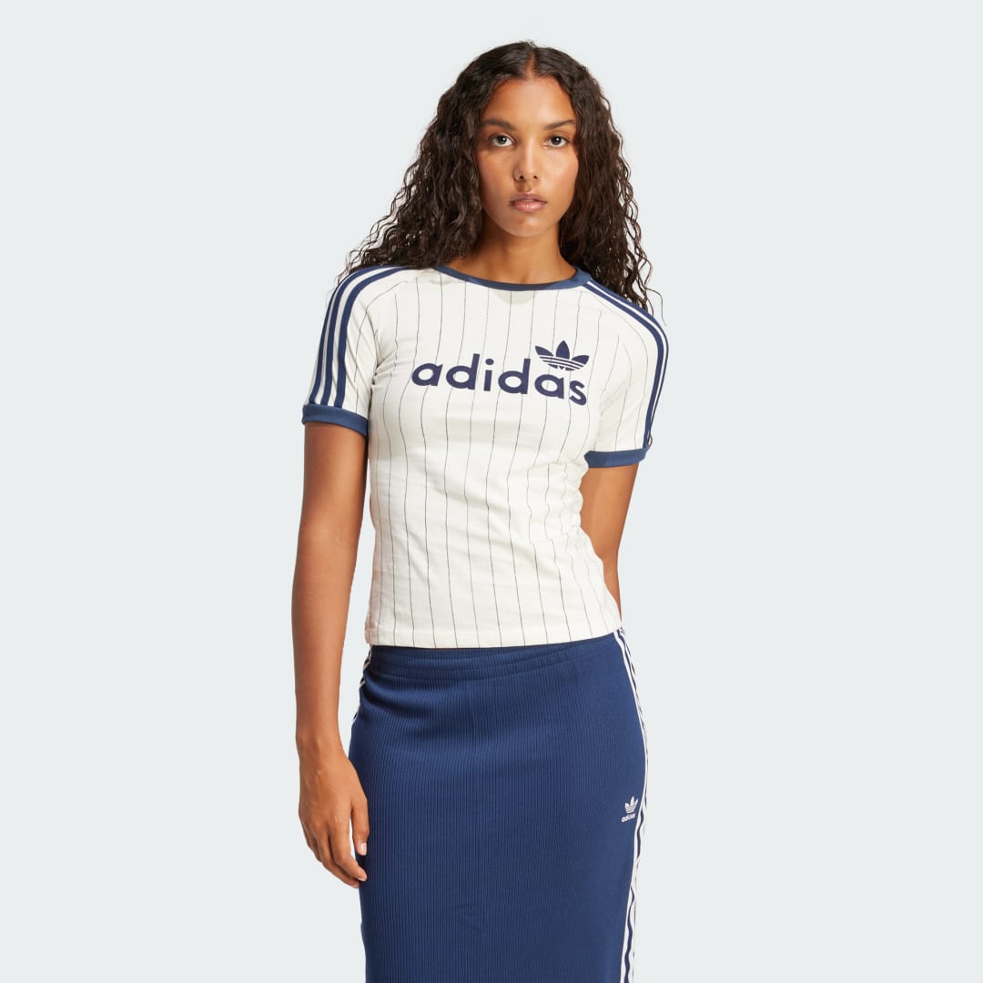 Тениска adidas Performance Linear Graphic T-Shirt Бяло | JC7705, 0