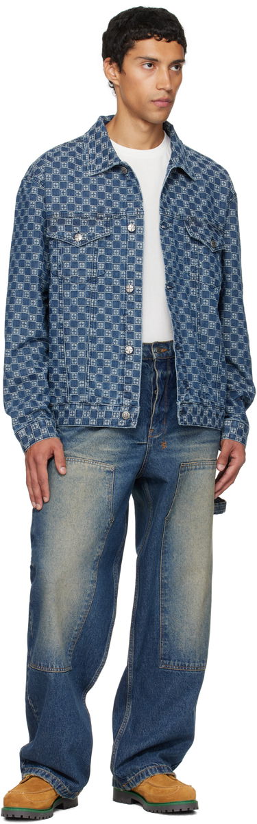 Дънки Ksubi Maxx Operator Rodeo Distressed Carpenter Loose Fit Jeans Синьо | MFA25DJ034, 3