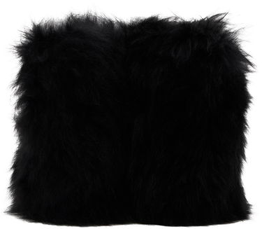 Палта We11done We11done Fur Moccasin Boots Черно | WD-AO2-24-459-W-BK, 1