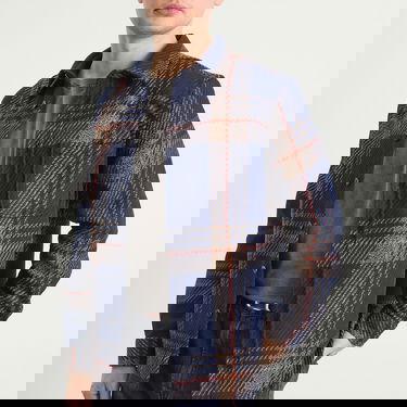 Риза Portuguese Flannel Upper Overshirt in Blend, Size Small Многоцветен | AW25077-NVB, 5