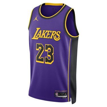 Фланелка Nike Jordan Dri-FIT NBA Swingman Los Angeles Lakers Statement Edition Лилаво | DO9530-508, 0