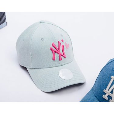 Шапка с козирка New Era 9FORTY MLB Denim Icon NY Yankees Adjustable Hat Сиво | 60595356, 3