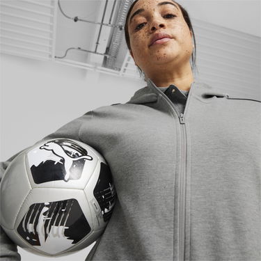 Суитчър Puma teamFINAL Casuals Hooded Jkt Wmn Сиво | 658531-33, 3