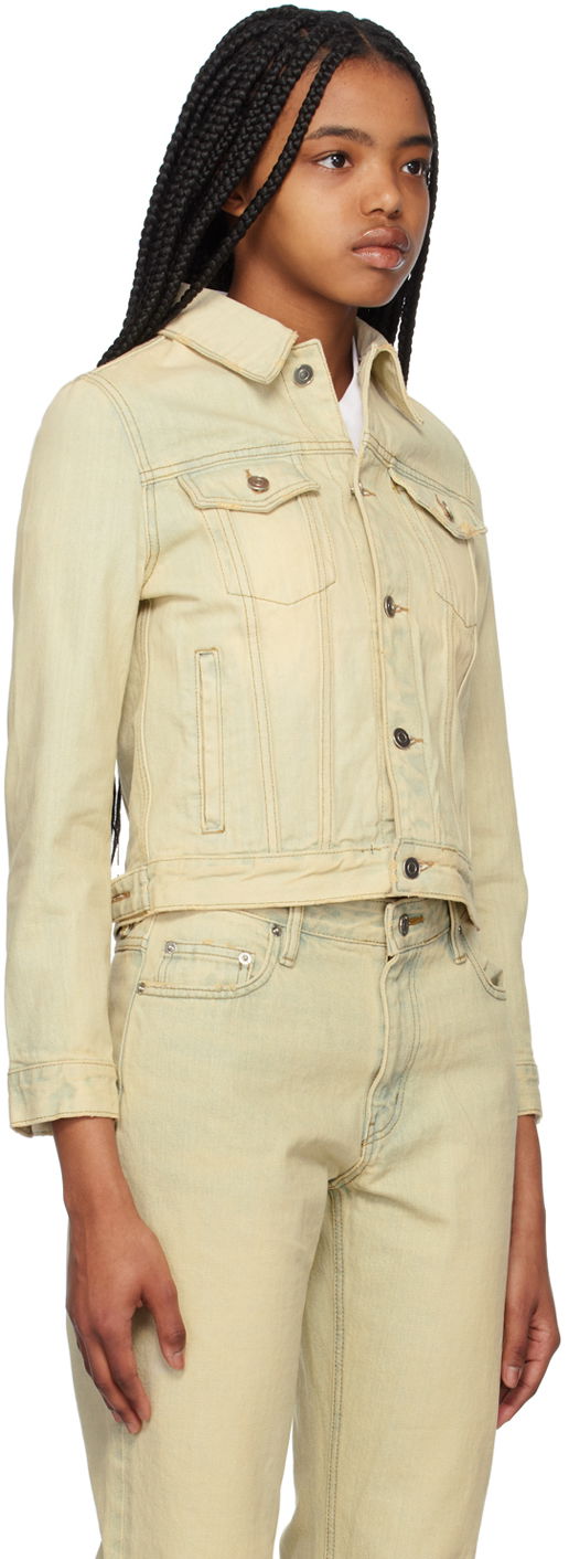 Яке We11done Faded Denim Jacket Жълто | WD-DJ1-23-371-W-BG, 1