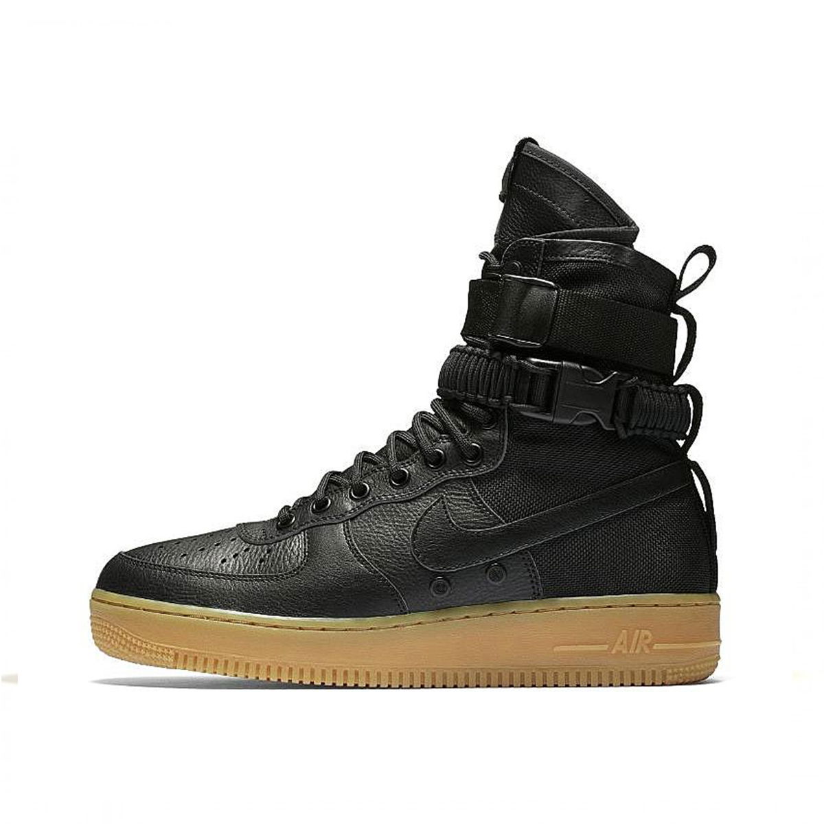 Кецове и обувки Nike SF Special Field Air Force 1 "Black Gum" Черно | 859202-009, 0
