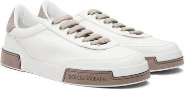 Кецове и обувки Dolce & Gabbana Calfskin Portofino Yacht Бяло | A20190A66A78 8S375, 3