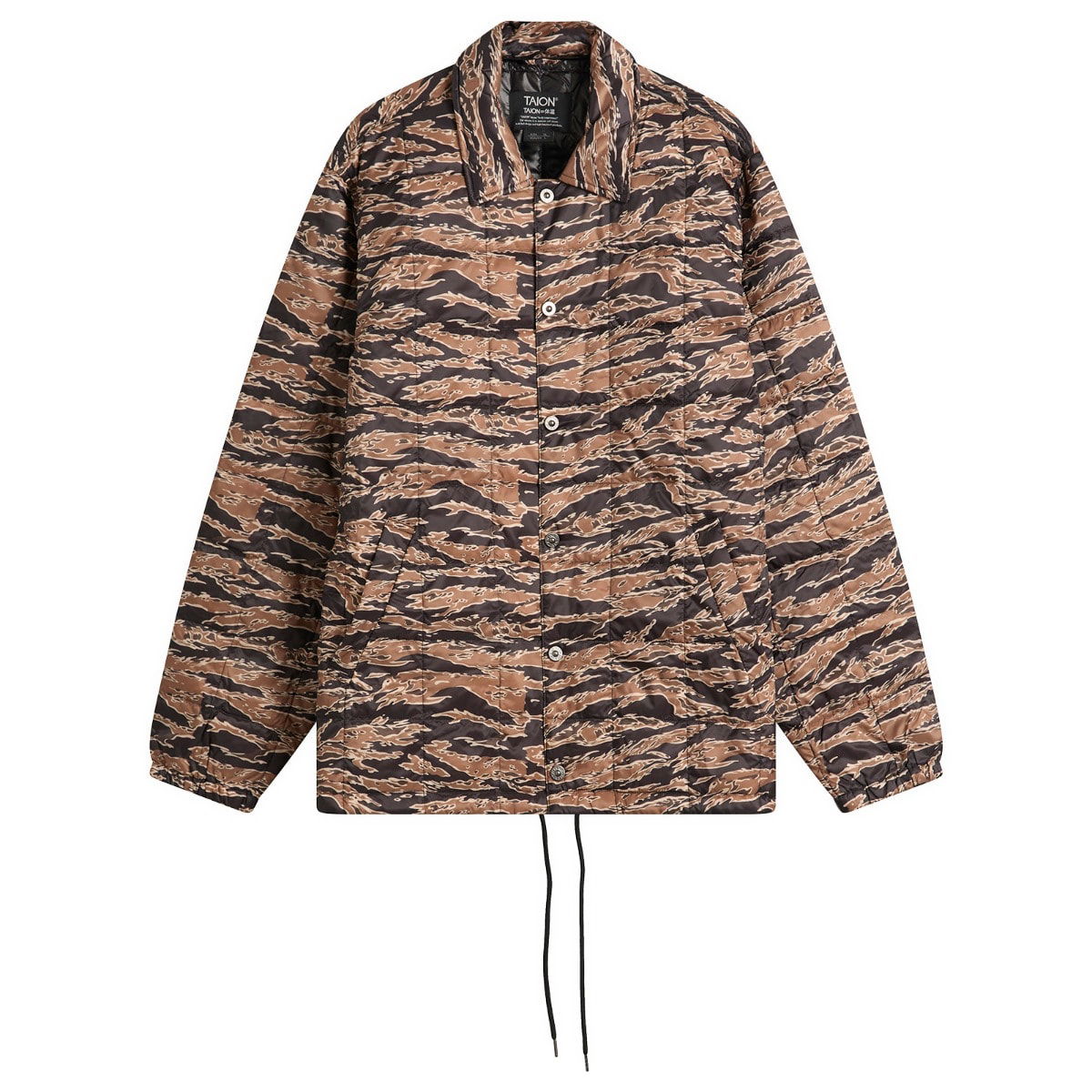 Пухо яке TAION Down Coach Jacket Tiger Camo Многоцветен | TAION-109CHJ-BGTC, 1
