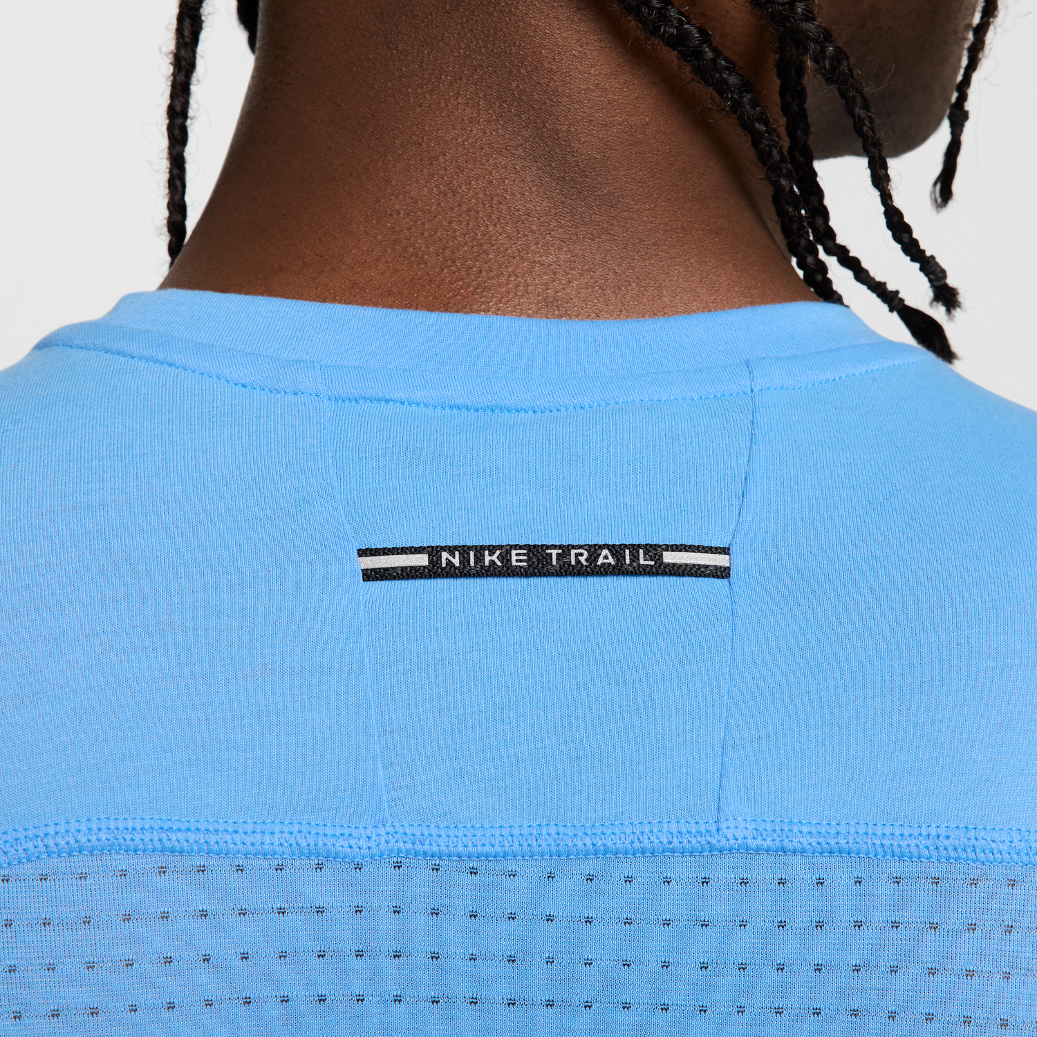 Тениска Nike Nike Solar Chase Dri-FIT Short Sleeve Running T-Shirt Синьо | HJ3580-412, 1