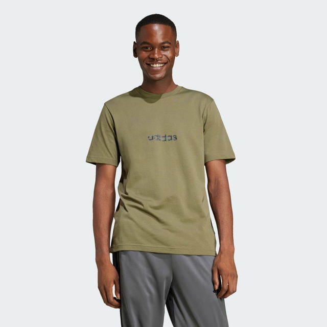 Camo Linear Graphic T-Shirt