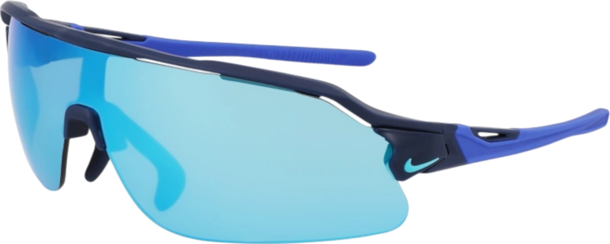 Слънчеви очила Nike Flyfree Shield P Sunglasses Синьо | ev24035-410, 0