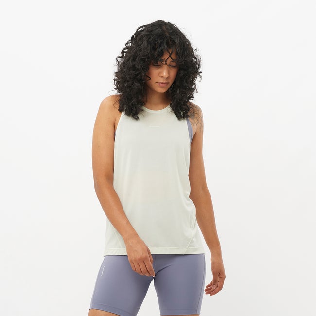 Потник Salomon Shakeout Core Tank Top Бяло | LC2476200, 0
