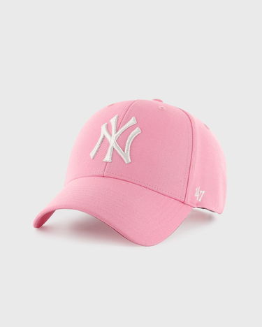 Шапка с козирка '47 Brand MLB New York Yankees Cap Розово | 191119726919, 0