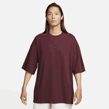 Тениска Nike Sportswear Premium Essentials Бургунди | FB9766-681, 0