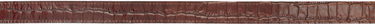 Колани Drôle de Monsieur Drôle de Monsieur La Ceinture Croco Embossed Leather Belt Кафяво | G.AC168.LH031.BN, 2