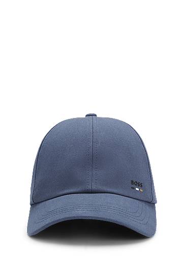 Шапка с козирка BOSS Cotton-twill cap with UPF protection Синьо | 50556435, 0