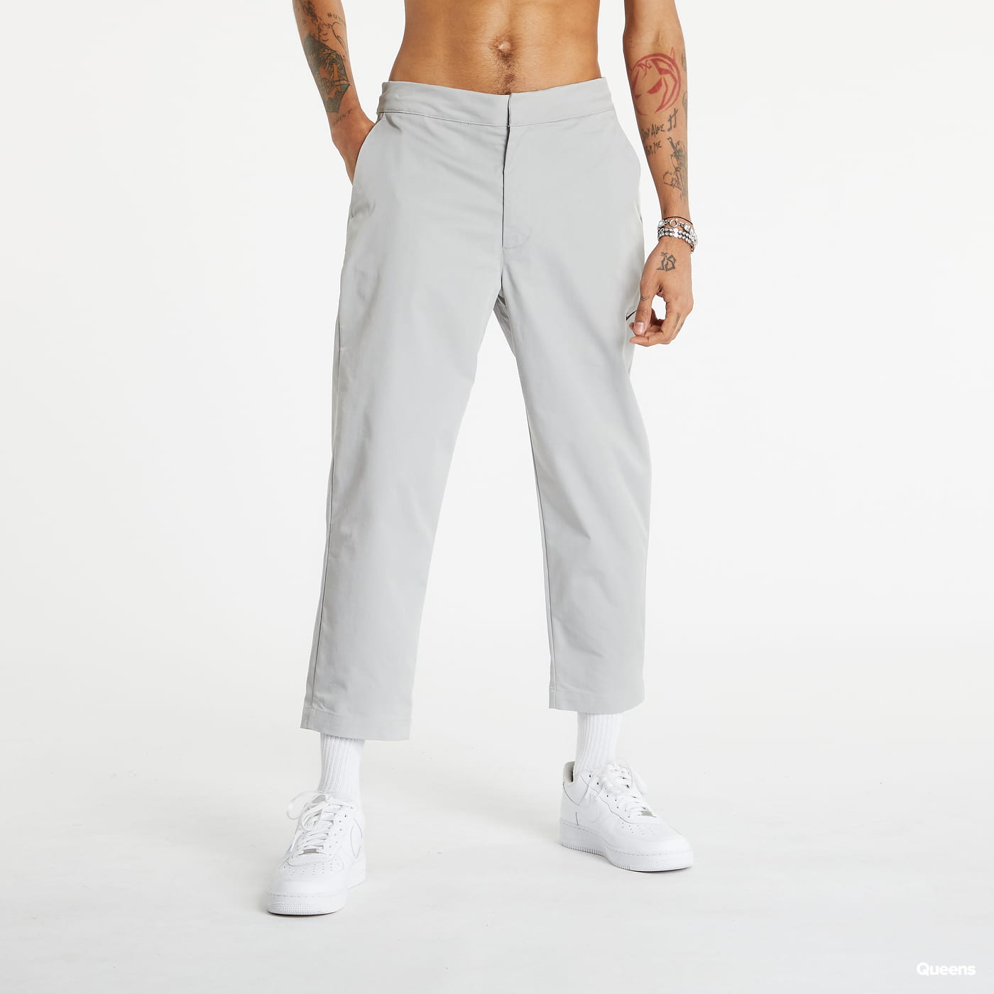 Панталони Nike Sportswear Style Essentials Unlined Cropped Trousers Сиво | DD7032-077, 0