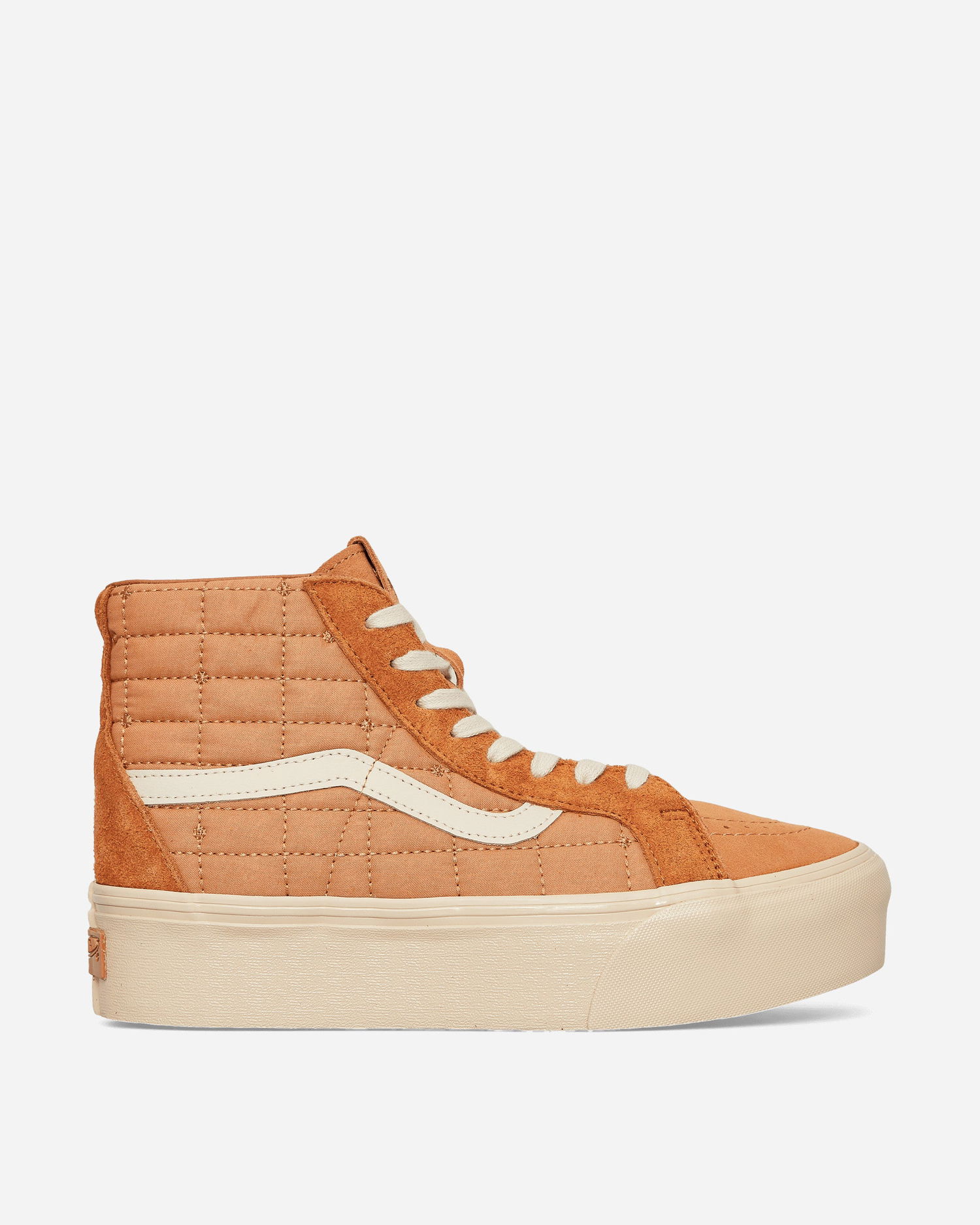 Кецове и обувки Vans Joe Freshgoods x Sk8-Hi Reissue Platform VLT LX "Caramel" Кафяво | VN0007PWCAM1, 1