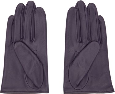 Ръкавици Yohji Yamamoto YOHJI YAMAMOTO Short Leather Gloves Лилаво | FL-W01-771, 1