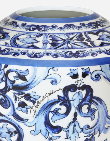 Домашен декор Dolce & Gabbana Dolce & Gabbana Large Amphora Porcelain Vase Многоцветен | TCC198TCAMZUB011, 2
