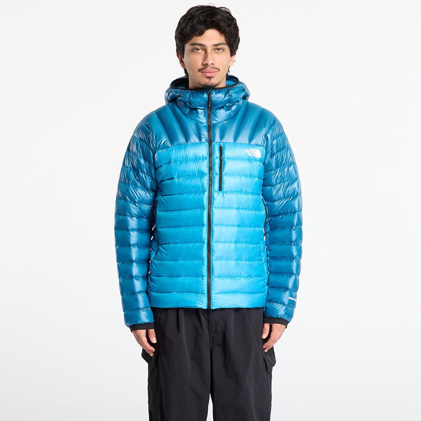 Пухо яке The North Face Summit Breithorn Hooded Down Jacket Синьо | NF0A87ZMD3P1