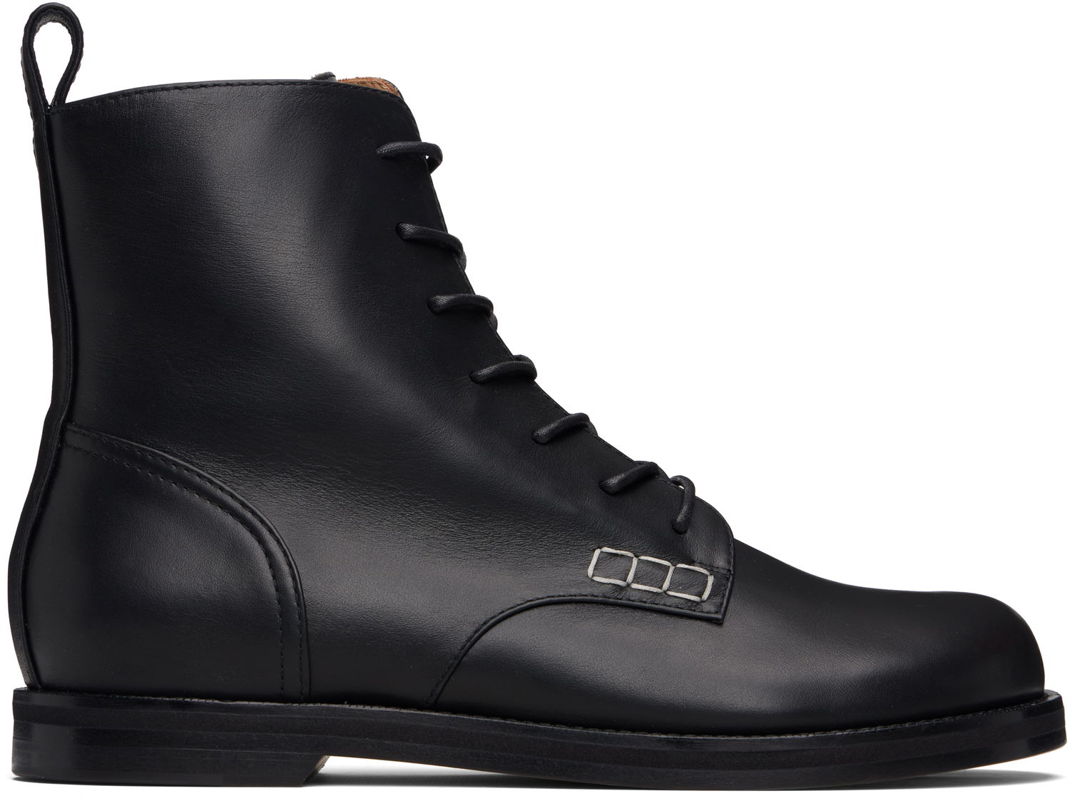 Кецове и обувки JW Anderson Lace-Up Boots Черно | BT0107-LA0268, 0