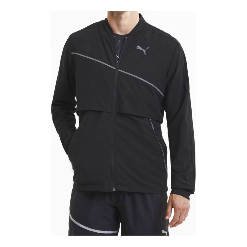 Яке бомбър Puma Reflective Running Jacket Черно | 51937001, 0