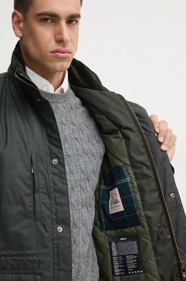 Яке Barbour Falstone Wax Jacket Зелено | MWX2346, 5