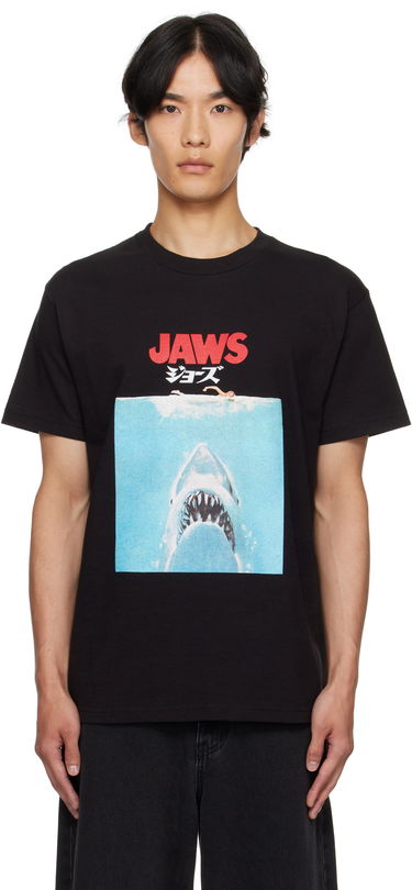 Тениска WACKO MARIA WACKO MARIA 'Jaws' Graphic Crew Neck T-Shirt Черно | JAWS-WM-TEE01, 0