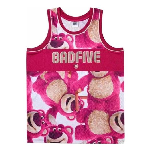 Потник Li-Ning Toy Story BadFive Basketball Jersey Розово | AAYR345-1