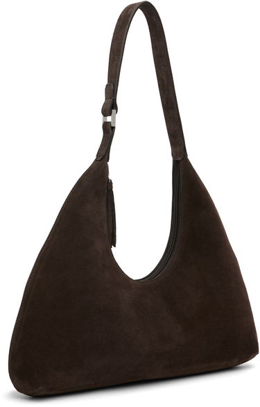 Чанта през рамо BY FAR BY FAR Amber Suede Shoulder Bag Кафяво | MWBSB001KL009BR054PL, 1